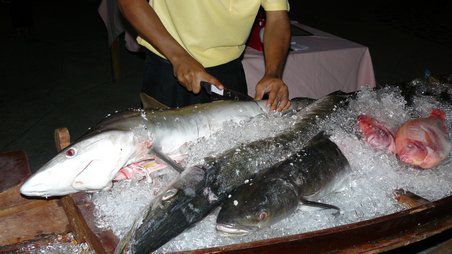 auch hier gibts lecker Fisch ... nur sauteuer