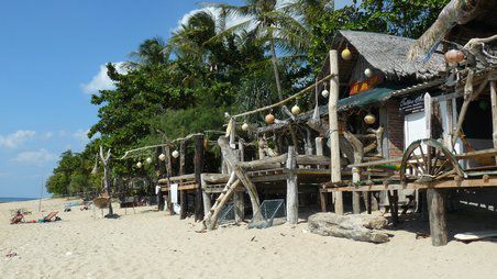 Unsere chillige Resort-Bar am Strand