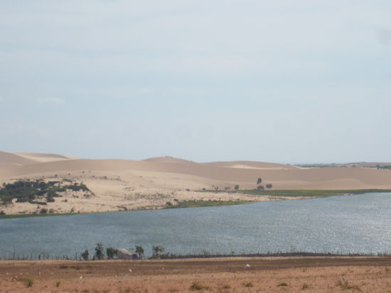 Die weissen Sanddünen