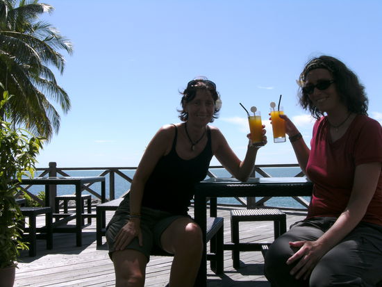 Mangocheck am Damai Beach.