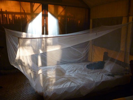 Geschlafen hab ich aber so (statt Malariaprophylaxe...)