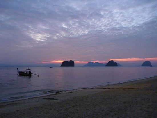 Früh am Morgen auf Ko Hai.