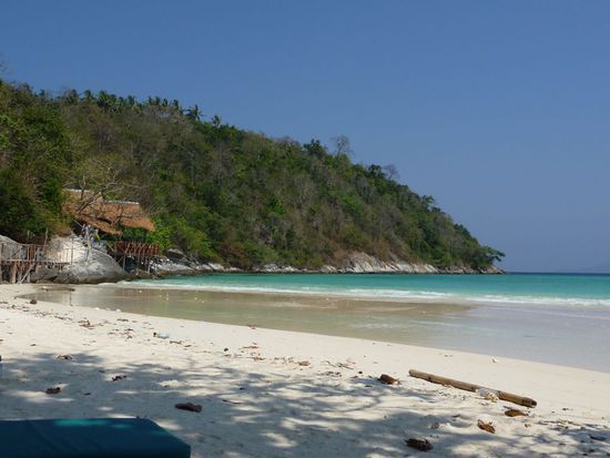 Und danach geht es natürlich zurück an die....Siam Bay!