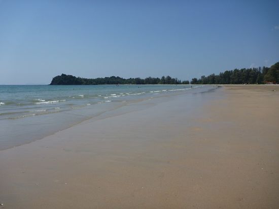 Klong Dao...ein idealer Jogging-Strand!