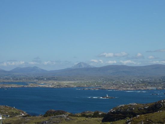 Ich konnte sogar den Mt. Errigal sehen.
