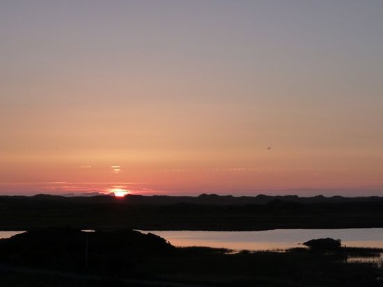 Sonnenuntergang hinter Tory Island