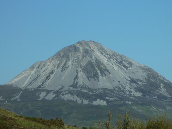 Und so sah er gestern aus.