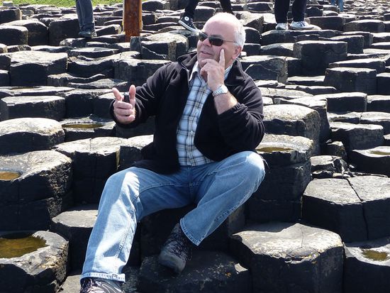 ...hat Thomas die korrekte Wunsch-Haltung eingenommen.