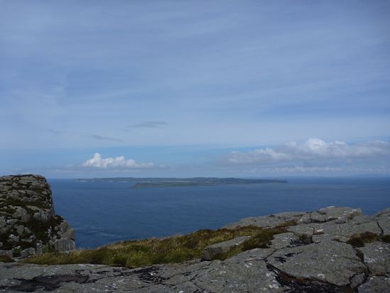 am Horizont: Rathlin Island!