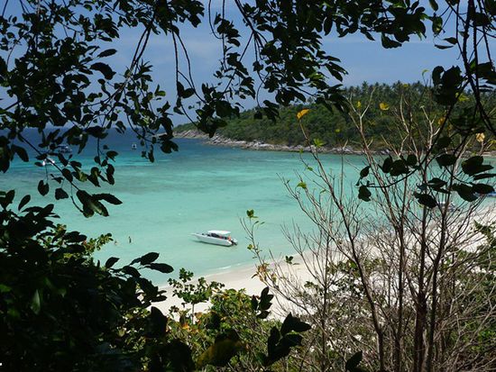 Siam Bay von oben