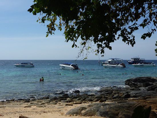 Schnorcheln an der Konkare Bay ... hab ich auch einmal gemacht, als die vielen Schnorchelboote weg waren.