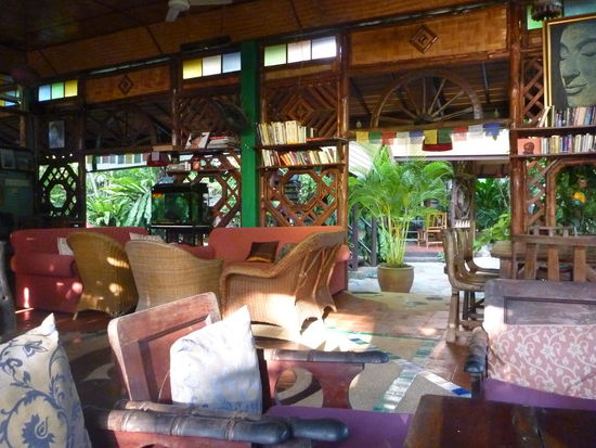 Gemütliches Resti der Shanti Lodge