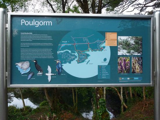 "Poulgorm" heißt das Gebiet und ist ok für einen Spaziergang, wenn man auf die Fähre wartet.