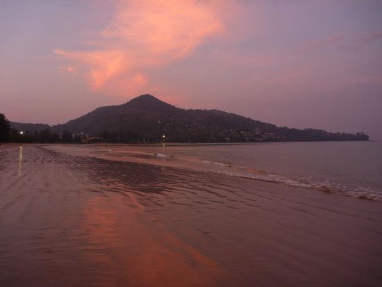 Morgenstimmung am Kamala Beach.