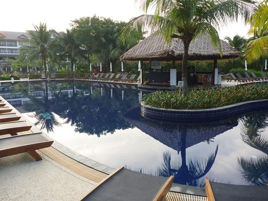 Einer der Pools. Es gab noch mehr, ich schätze mal so fünf oder sechs.