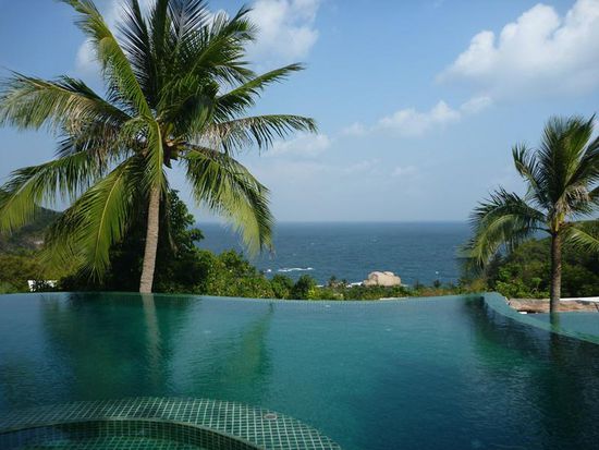 Dort gab es einen tollen Pool.