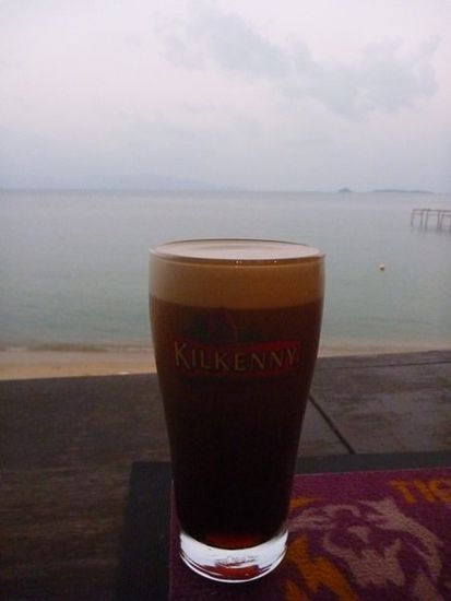 Musste am letzten Abend sein. Super Aussicht aus dem Irish Pub.