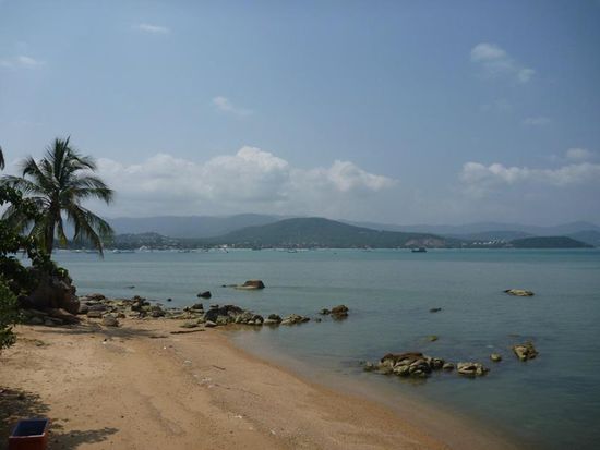 Aussicht auf Baan Bophut.