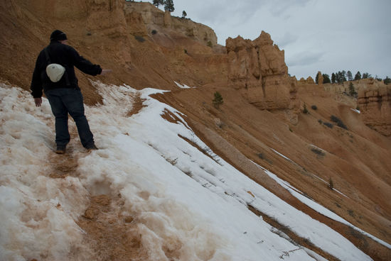 Der Aufstieg - etwas gefährlicher