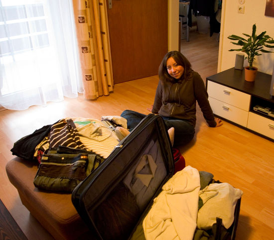 Magda packt - mehr oder weniger ; )