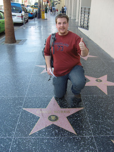 Markus findet Chuck Norris bevor er ihn findet ...