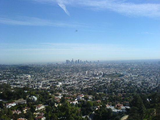 Blick auf LA vom Observatorium