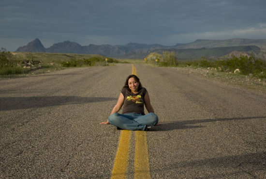 Magda auf der Route66