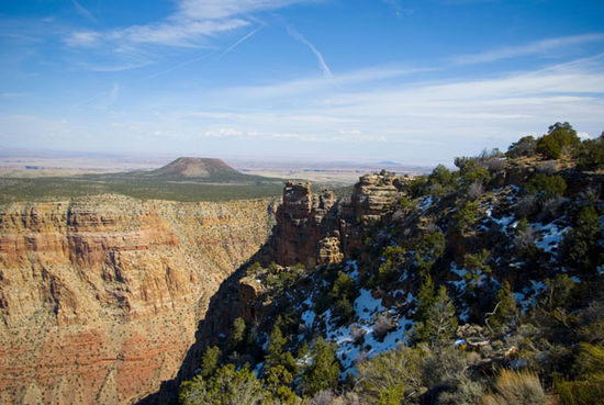 Und wieder hatten wir Glück mit dem Wetter, der Grand Canyon zeigte sich im besten Licht