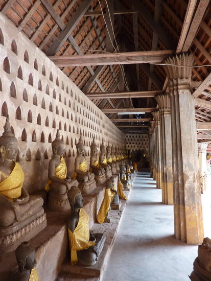 Buddahs im Vat Sisaket