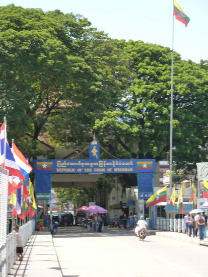 Willkommen in Myanmar