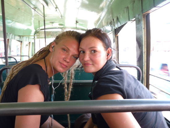 Busfahrt nach Trivandrum