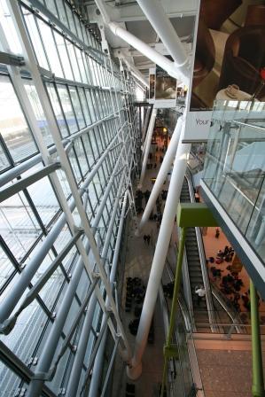 Heathrow mit seiner interessanten Architektur