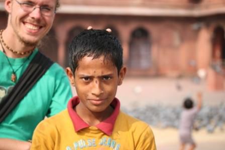 Dieser nette junge Herr wolle unbedingt fotografiert werden.
