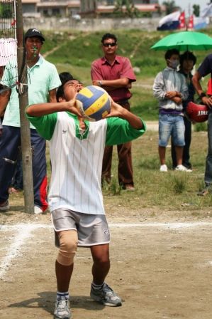 Und Leidenschaft zum Ball hatte hier sowieso jeder... Aber Manish besonders!