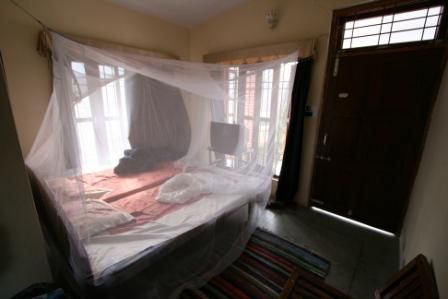 Stellt euch noch eine supertolle Aussicht durch die Fenster vor. War echt das beste Zimmer bisher.