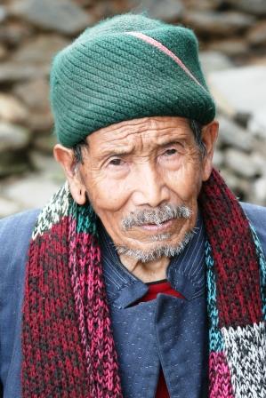 ...very old man...