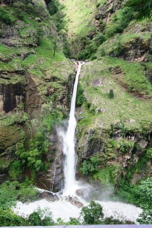 der hauseigene Wasserfall...