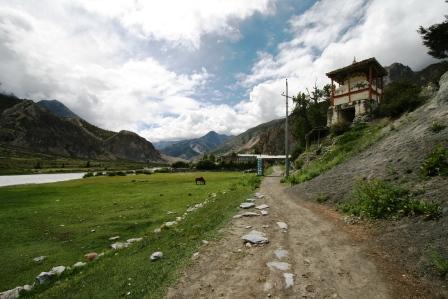 der Weg nach Manang...