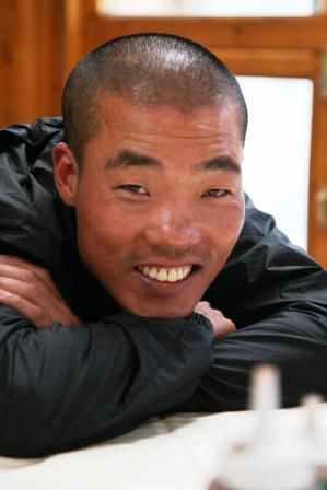 Chin Jae war wie immer gut gelaunt...
