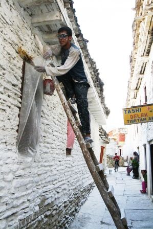 Paint the town white...