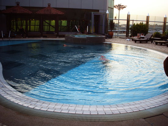 Pool am Singapore Airport