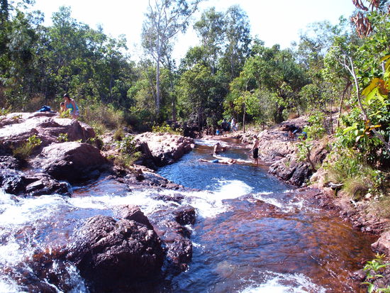 Buley Rockhole am nachmittag