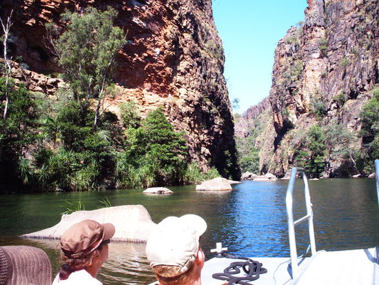 Auf dem Weg zu den Twin Falls