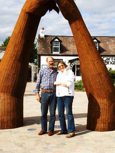 Skulptur in Gretna Green