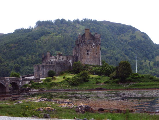 Eilean Donan aus der Ferne