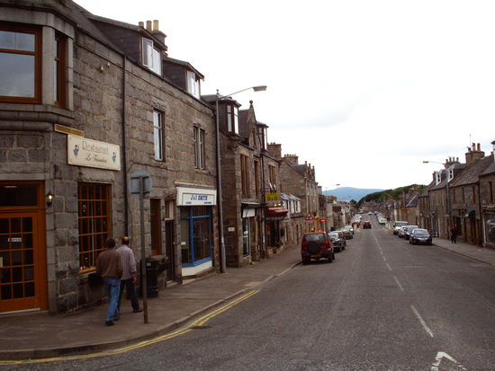 Hauptstrasse in Dufftown
