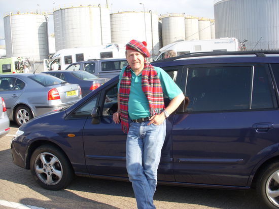 .... warten auf's Einschiffen