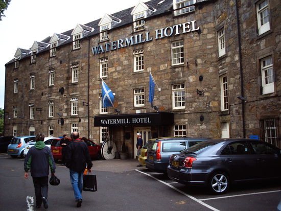 Das Hotel in Paisley, in dem wir die letzte Nacht verbrachten