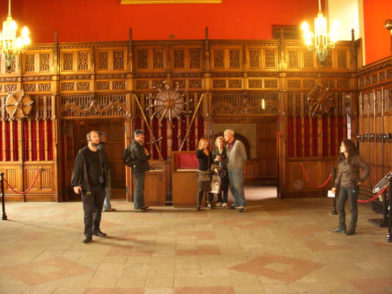 Festsaal in der Burg