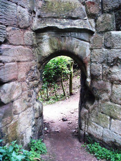 "Ausblick" aus der Castle Ruine